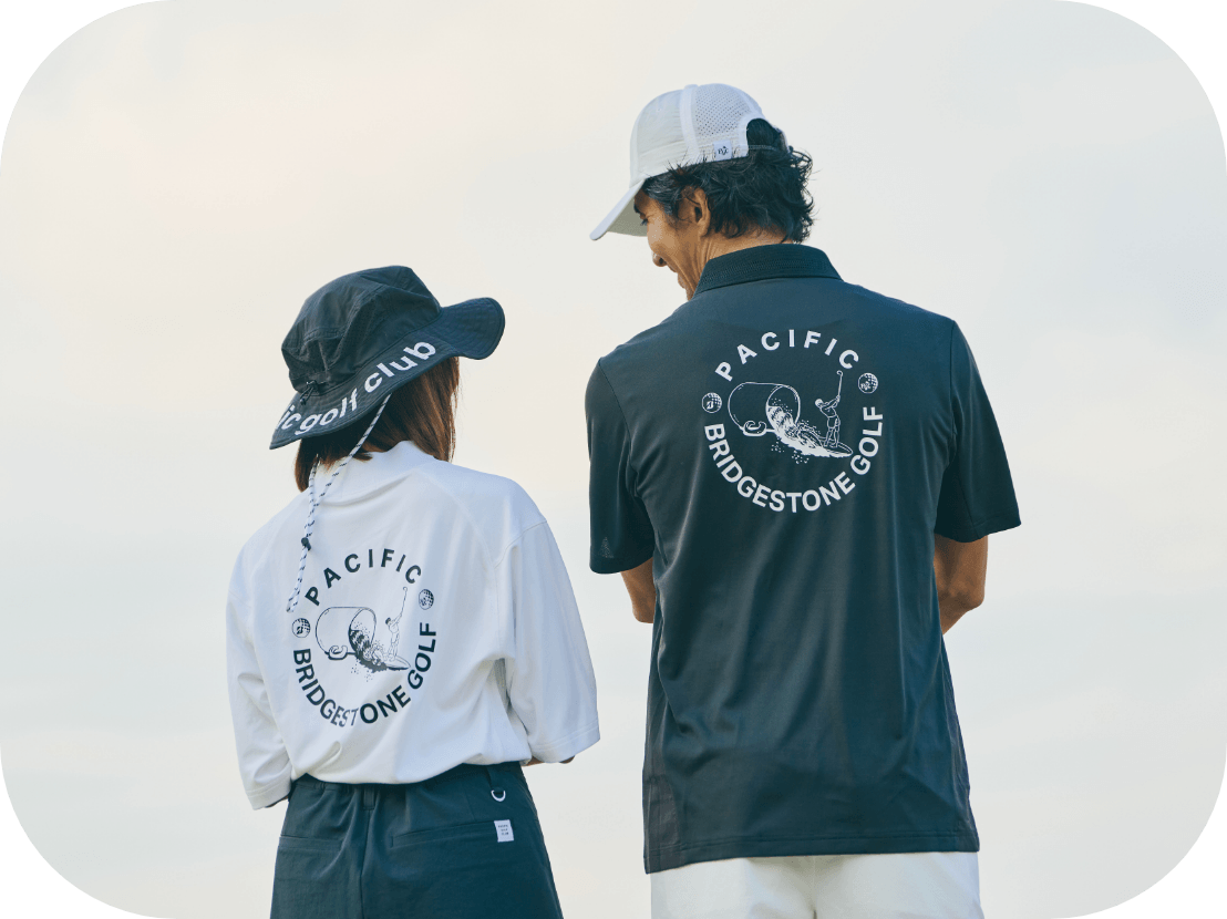 Pacificシリーズの新たなブランドとして生まれたゴルフブランド〈Pacific GOLF CLUB〉