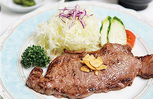 牛ステーキ定食