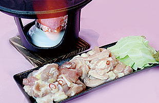 宮崎県産鶏の鉄板焼き