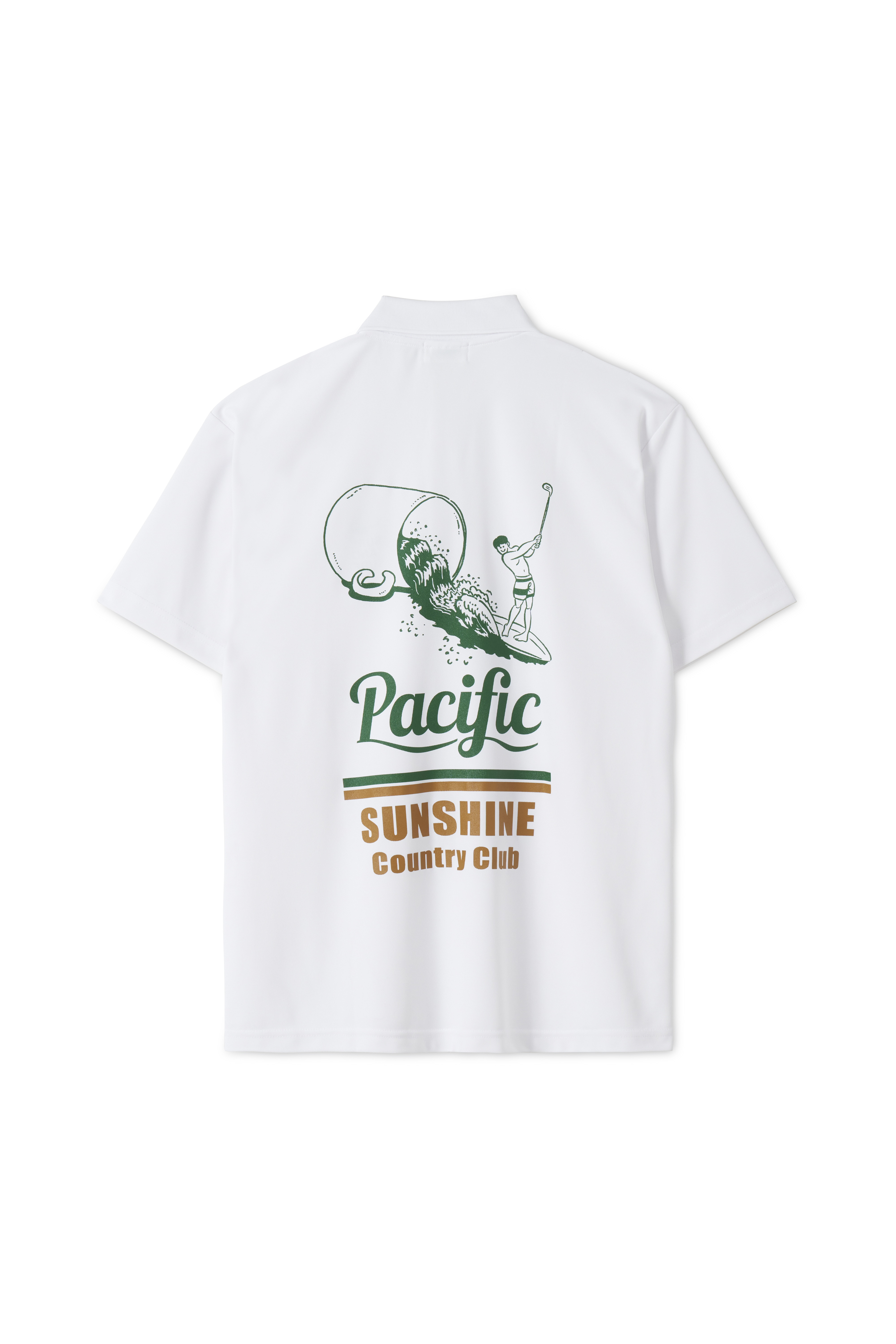 Pacific SUNSHINE COUNTRY CLUB POLO（WHITE）
